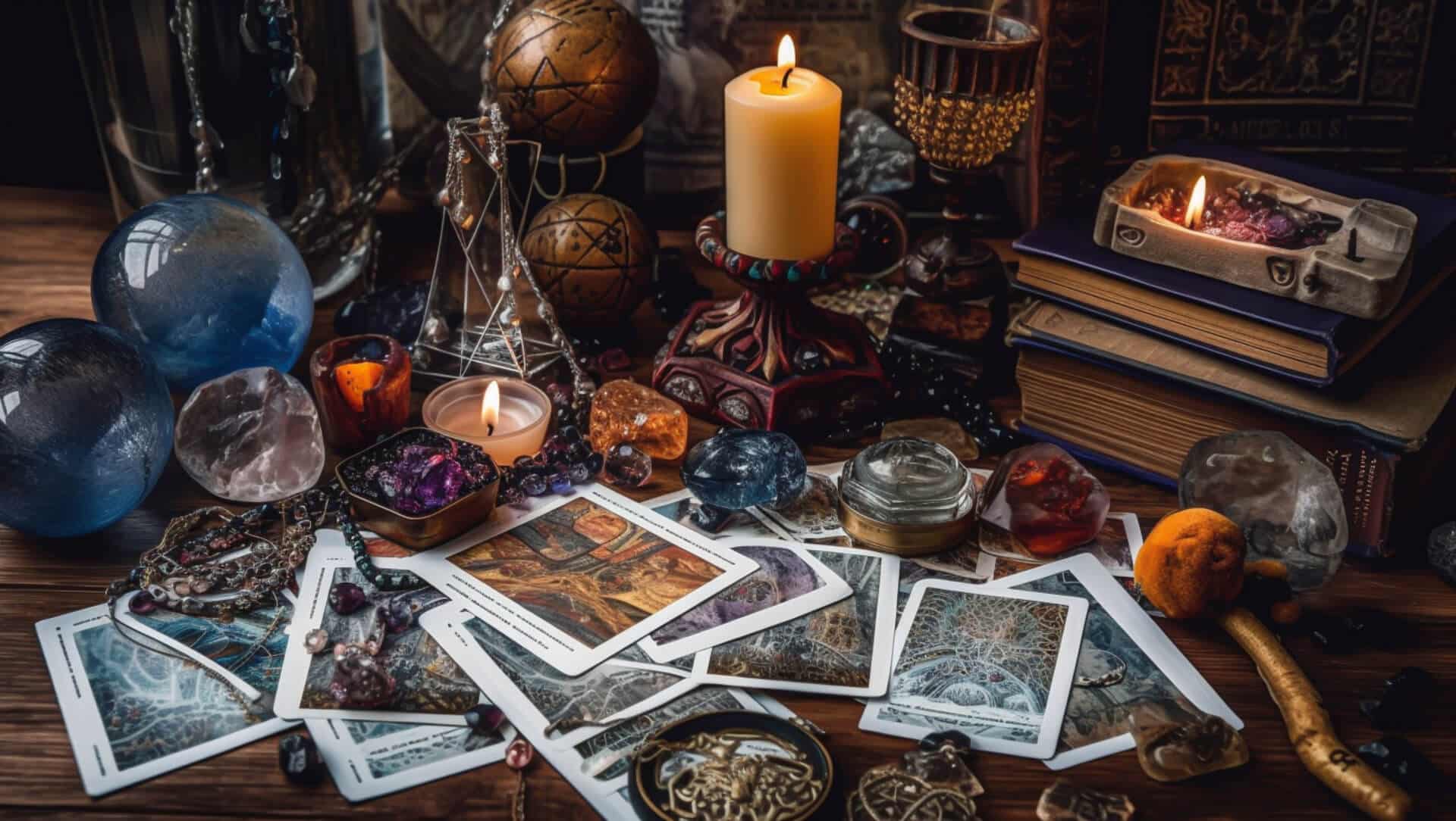 divination fortune telling created with generative ai technology